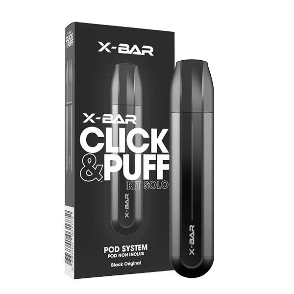 Click&Puff - Kit Solo Black X-Bar