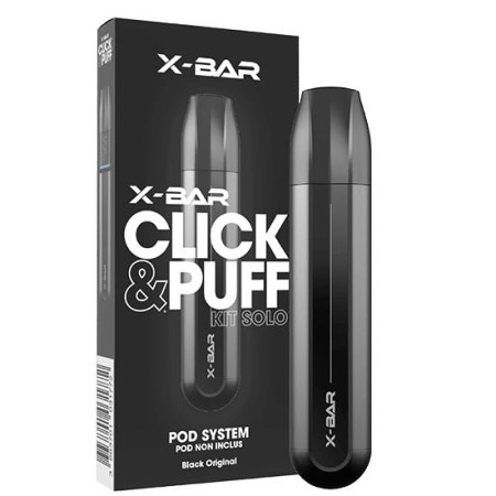 Click&Puff - Kit Solo Black X-Bar