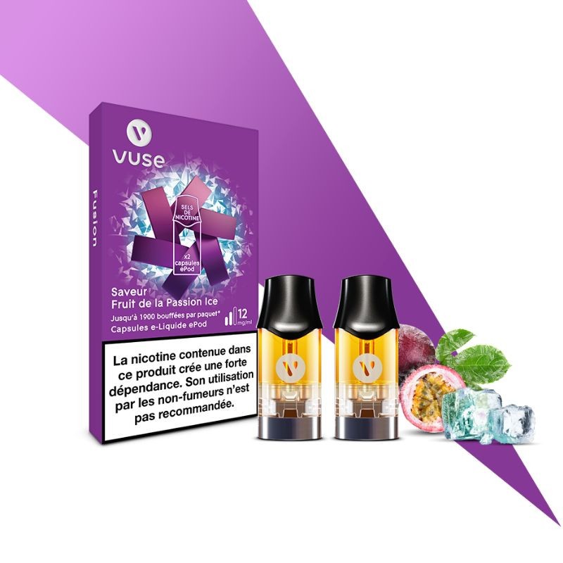 Fruit de la Passion Ice Gamme Intense - Vuse