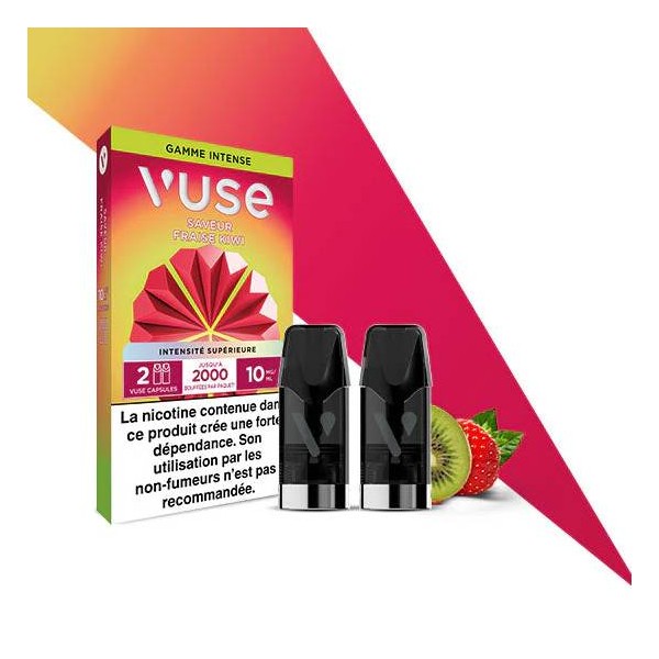 Fraise kiwi Gamme Intense - Vuse